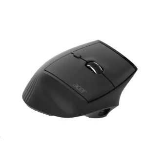 ACER Wireless Smart Fit Vertikale Maus, 8000 dpi, 10 Tasten, RGB, 10m Reichweite, BT, USB, 120h Akkulaufzeit, Schwarz