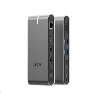 ACER 15in1 USB Typ-C Universal Mini-Dock: Host-Schnittstelle: USB-C, 2x USB-A 2.0, 1x USB-A 3.2 Gen2, 1x USB-A 3.2 Gen1, 1