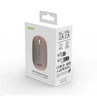 ACER Maus Wireless Bubble Mouse, RF2.4G, 1600 dpi, beige