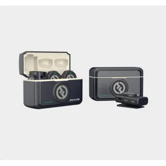 Hollyland Lark M2 Combo - Drahtloses Lavalier-Mikrofon (Duo, ShineCharcoal) - Gebraucht Hollyland Lark M2 Combo - Drahtloses Lavalier-Mikrofon (Duo, ShineCharcoal) - Gebraucht