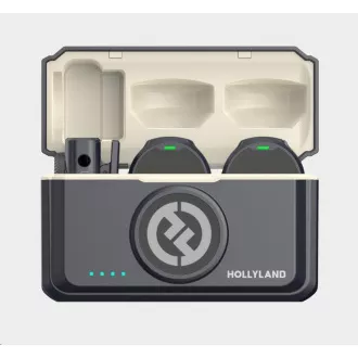 Hollyland Lark M2 Combo - Drahtloses Lavalier-Mikrofon (Duo, ShineCharcoal) Hollyland Lark M2 Combo - Drahtloses Lavalier-Mikrofon (Duo, ShineCharcoal)