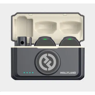 Hollyland Lark M2 Combo - Drahtloses Lavalier-Mikrofon (Duo, ShineCharcoal) - Gebraucht Hollyland Lark M2 Combo - Drahtloses Lavalier-Mikrofon (Duo, ShineCharcoal) - Gebraucht