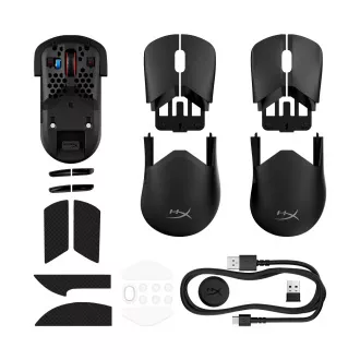 HyperX Pulsefire Saga Wireless - Gaming-Maus (schwarz) - Maus HyperX Pulsefire Saga Wireless - Gaming-Maus (schwarz) - Maus