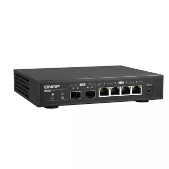 QNAP Switch QSW-2104-2S (4x2, 5GbE, 2xSFP , lüfterlos) QNAP Switch QSW-2104-2S (4x2, 5GbE, 2xSFP , lüfterlos)