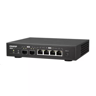 QNAP Switch QSW-2104-2S (4x2, 5GbE, 2xSFP , lüfterlos) QNAP Switch QSW-2104-2S (4x2, 5GbE, 2xSFP , lüfterlos)