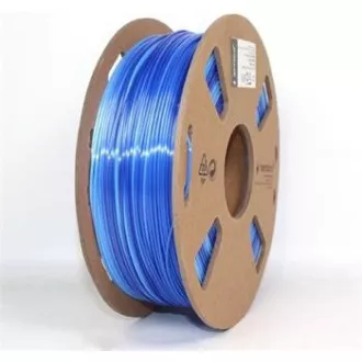 GEMBIRD Druckfaden (Filament) PLA, 1, 75mm, 1kg, Seideneis, eisblau/dunkelblau