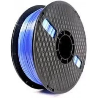 GEMBIRD Druckfaden (Filament) PLA, 1, 75mm, 1kg, Seideneis, eisblau/dunkelblau