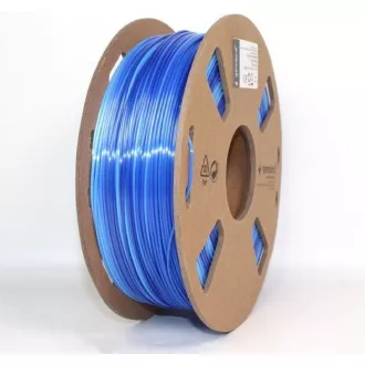 GEMBIRD Druckfaden (Filament) PLA, 1, 75mm, 1kg, Seideneis, eisblau/dunkelblau