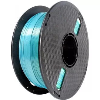 GEMBIRD Druckfaden (Filament) PLA, 1, 75mm, 1kg, Seide Regenbogen, blau/grün