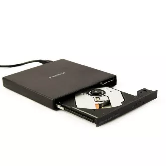 GEMBIRD externer DVD-ROM-Brenner DVD-USB-04, schwarz GEMBIRD externer DVD-ROM-Brenner DVD-USB-04, schwarz