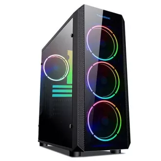 VeinX Gehäuse Mars MAR01A Mid Tower, ohne Netzteil, 3xUSB, transparente Seitenwand, 4xARGB Lüfter 120mm, schwarz VeinX Gehäuse Mars MAR01A Mid Tower, ohne Netzteil, 3xUSB, transparente Seitenwand, 4xARGB Lüfter 120mm, schwarz