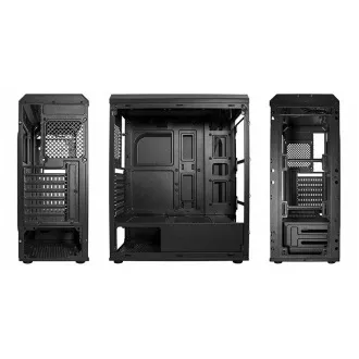 VeinX Gehäuse Mars MAR01A Mid Tower, ohne Netzteil, 3xUSB, transparente Seitenwand, 4xARGB Lüfter 120mm, schwarz VeinX Gehäuse Mars MAR01A Mid Tower, ohne Netzteil, 3xUSB, transparente Seitenwand, 4xARGB Lüfter 120mm, schwarz