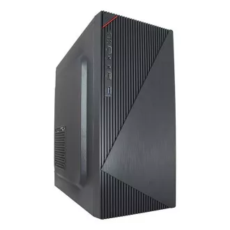 VeinX Gehäuse Crown CR18A Mid Tower, ohne Netzteil, 1x USB3.0, 2x USB2.0, schwarz VeinX Gehäuse Crown CR18A Mid Tower, ohne Netzteil, 1x USB3.0, 2x USB2.0, schwarz