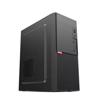 1stCOOL Gehäuse JAZZ 4, Mid-Tower, AU, 2xUSB 3.0, 2x USB 2.0, ohne Netzteil, schwarz