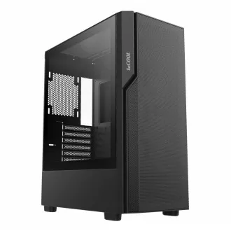 1stCOOL GAMER 5, Mid-Tower, AU, USB 3.0, USB-C, ohne Netzteil, schwarz