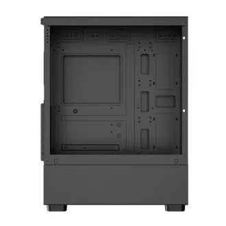 1stCOOL GAMER 5, Mid-Tower, AU, USB 3.0, USB-C, ohne Netzteil, schwarz