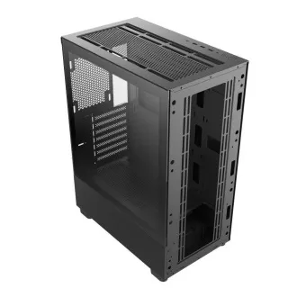 1stCOOL GAMER 5, Mid-Tower, AU, USB 3.0, USB-C, ohne Netzteil, schwarz