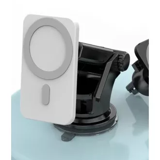 1stCOOL Wireless QI Ladegerät 15W, Magnetisch, MagSafe kompatibel, Weiß