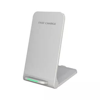 1stCOOL QI kabelloses Ladegerät H18, klappbarer Ständer, USB-C, weiß 1stCOOL QI kabelloses Ladegerät H18, klappbarer Ständer, USB-C, weiß