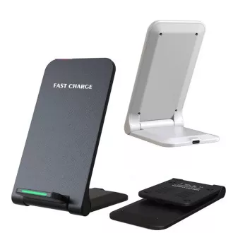 1stCOOL QI kabelloses Ladegerät H18, klappbarer Ständer, USB-C, weiß 1stCOOL QI kabelloses Ladegerät H18, klappbarer Ständer, USB-C, weiß