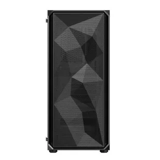 VeinX Gehäuse ME19A Mid Tower, ohne Netzteil, 1x USB3.0, 1x USB2.0, 4x 120mm ARGB Lüfter, 1x ARGB Controller, schwarz VeinX Gehäuse ME19A Mid Tower, ohne Netzteil, 1x USB3.0, 1x USB2.0, 4x 120mm ARGB Lüfter, 1x ARGB Controller, schwarz