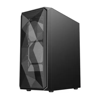 VeinX Gehäuse ME19A Mid Tower, ohne Netzteil, 1x USB3.0, 1x USB2.0, 4x 120mm ARGB Lüfter, 1x ARGB Controller, schwarz VeinX Gehäuse ME19A Mid Tower, ohne Netzteil, 1x USB3.0, 1x USB2.0, 4x 120mm ARGB Lüfter, 1x ARGB Controller, schwarz
