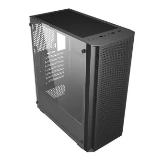 VeinX Gehäuse BR15A Mid Tower, ohne Netzteil, 2x USB3.0, 1x USB2.0, 4x 120mm ARGB Lüfter, 1x ARGB Controller, schwarz VeinX Gehäuse BR15A Mid Tower, ohne Netzteil, 2x USB3.0, 1x USB2.0, 4x 120mm ARGB Lüfter, 1x ARGB Controller, schwarz