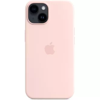 APPLE iPhone 14 Silikonhülle mit MagSafe - Chalk Pink APPLE iPhone 14 Silikonhülle mit MagSafe - Chalk Pink
