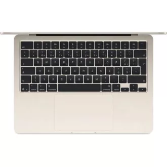 Apple MacBook Air 13'' M4 Chip 10-Kern-CPU und 10-Kern-GPU, 24 GB, 512 GB SSD - Starlight