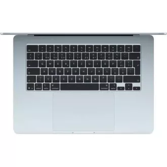 Apple MacBook Air 15'' M4 Chip 10-Kern-CPU und 10-Kern-GPU, 16 GB, 256 GB SSD - Himmelblau