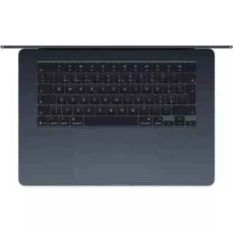 Apple MacBook Air 15'' M4 Chip 10-Kern-CPU und 10-Kern-GPU, 24 GB, 512 GB SSD - Mitternacht
