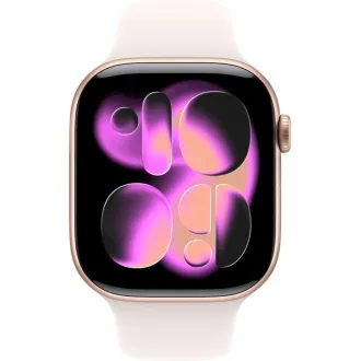 Apple Watch Series 11 GPS Cellular 42mm Gold Titanium Gehäuse mit Light Blush Sport Band - S/M Apple Watch Series 11 GPS Cellular 42mm Gold Titanium Gehäuse mit Light Blush Sport Band - S/M