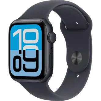Apple Watch SE 3 GPS 44mm Mitternacht Aluminium Gehäuse mit Mitternacht Sport Band - M/L Apple Watch SE 3 GPS 44mm Mitternacht Aluminium Gehäuse mit Mitternacht Sport Band - M/L