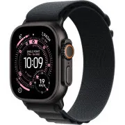 Apple Watch Ultra 3 GPS   Cellular 49mm Schwarz Titan Gehäuse mit schwarzer Alpine Loop - Groß