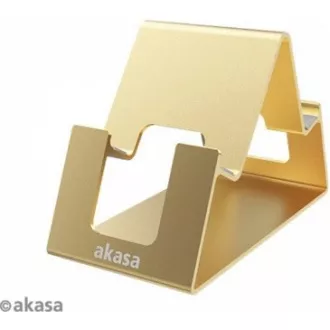 AKASA Ständer Widder Pico, Aluminiumständer für Handy und Tablet, gold AKASA Ständer Widder Pico, Aluminiumständer für Handy und Tablet, gold