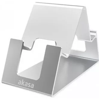 AKASA Ständer Widder Pico, Aluminiumständer für Handy und Tablet, silber AKASA Ständer Widder Pico, Aluminiumständer für Handy und Tablet, silber