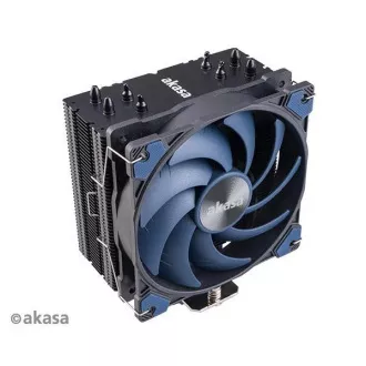 AKASA CPU-Kühler Alucia H4, Heatpipes, schwarze Kühlrippen AKASA CPU-Kühler Alucia H4, Heatpipes, schwarze Kühlrippen