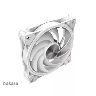 AKASA Lüfter SOHO AR, 12cm ARGB PWM Lüfter, 120x120x25mm, weiß