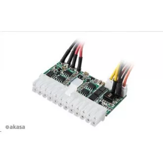 AKASA Adapter AK-PE200-01, 200W DC-zu-DC ATX, 4-Pin DIN AKASA Adapter AK-PE200-01, 200W DC-zu-DC ATX, 4-Pin DIN