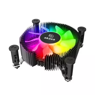 AKASA CPU-Kühler Sockel Intel LGA1700, LGA1851, aRGB, Mini-ITX, niedriger Kühlkörper AKASA CPU-Kühler Sockel Intel LGA1700, LGA1851, aRGB, Mini-ITX, niedriger Kühlkörper