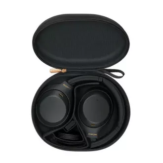 Sony drahtloser Kopfhörer WH-1000XM4, EU, schwarz Sony drahtloser Kopfhörer WH-1000XM4, EU, schwarz