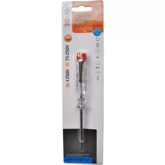 Lichtprüfgerät 201, Durchmesser 3mm x 140mm, Wechselspannungskontakt: 70 - 250V