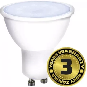 Solight LED-Lampe, Spot, 7W, GU10, 6000K, 595lm, weiß