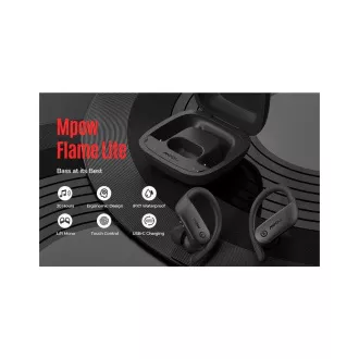 MPOW Flame Lite - Bluetooth-Sportkopfhörer, schwarz MPOW Flame Lite - Bluetooth-Sportkopfhörer, schwarz