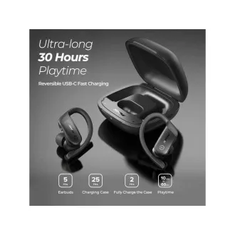 MPOW Flame Lite - Bluetooth-Sportkopfhörer, schwarz MPOW Flame Lite - Bluetooth-Sportkopfhörer, schwarz