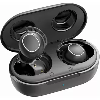 MPOW M30 - drahtloser Kopfhörer mit wiederaufladbarer Box, schwarz MPOW M30 - drahtloser Kopfhörer mit wiederaufladbarer Box, schwarz
