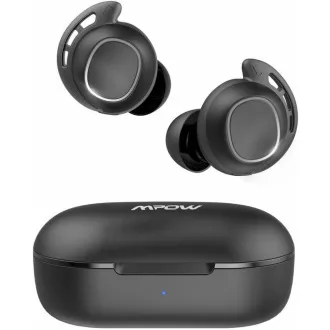 MPOW M30 - drahtloser Kopfhörer mit wiederaufladbarer Box, schwarz MPOW M30 - drahtloser Kopfhörer mit wiederaufladbarer Box, schwarz