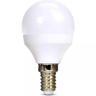Solight LED-Glühbirne, Miniglobe, 6W, E14, 3000K, 510lm, weiß Solight LED-Glühbirne, Miniglobe, 6W, E14, 3000K, 510lm, weiß
