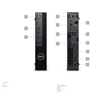DELL PC OptiPlex Micro Plus 7010 MFF/TPM/i5-13500T /16GB/512GB SSD/PSU/WLAN/vPro/Kb/Maus/W11 Pro/3Y PS NBD DELL PC OptiPlex Micro Plus 7010 MFF/TPM/i5-13500T /16GB/512GB SSD/PSU/WLAN/vPro/Kb/Maus/W11 Pro/3Y PS NBD