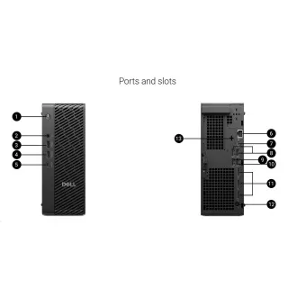 DELL PC Pro Max Micro FCM2250/TPM/U7-265/32GB/1TSSD/Nvidia A1000/280W/WLAN/vPro/Kb/Maus/W11 Pro/3Y PS NBD DELL PC Pro Max Micro FCM2250/TPM/U7-265/32GB/1TSSD/Nvidia A1000/280W/WLAN/vPro/Kb/Maus/W11 Pro/3Y PS NBD